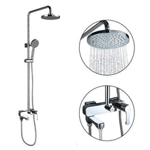 Load image into Gallery viewer, GAPPO Shower System bathroom shower faucet tap bath mixer bathtub faucet set waterfall shower set chrome rain shower head
