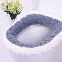 Load image into Gallery viewer, Universal Warm Soft Washable Toilet Seat Cover Mat Set for Home Decor Closestool Mat Seat Case Toilet Lid Cover Accessories
