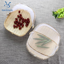 Load image into Gallery viewer, Bamboo Serving Food Tent Basket Hand Woven Fruit Baskets Storage 6 Designs
