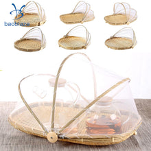 Load image into Gallery viewer, Bamboo Serving Food Tent Basket Hand Woven Fruit Baskets Storage 6 Designs

